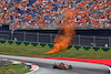GP AUSTRIA, Carlos Sainz Jr (ESP) Ferrari SF-23 as an orange flare lands near the track.
30.06.2023. Formula 1 World Championship, Rd 10, Austrian Grand Prix, Spielberg, Austria, Qualifiche Day.
- www.xpbimages.com, EMail: requests@xpbimages.com © Copyright: Moy / XPB Images