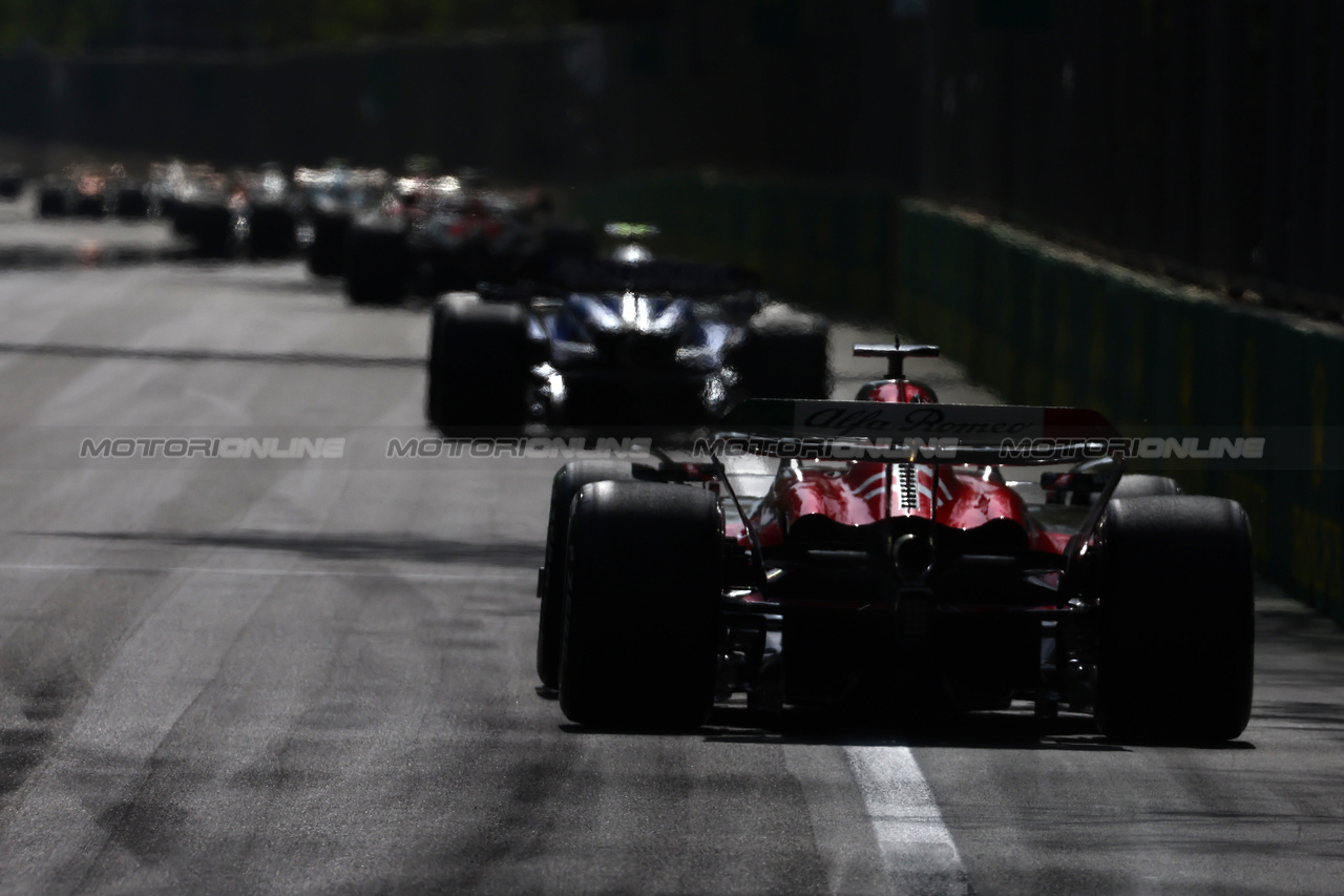 GP AZERBAIJAN, Charles Leclerc (MON) Ferrari SF-23.

30.04.2023. Formula 1 World Championship, Rd 4, Azerbaijan Grand Prix, Baku Street Circuit, Azerbaijan, Gara Day.

 - www.xpbimages.com, EMail: requests@xpbimages.com ¬© Copyright: Coates / XPB Images