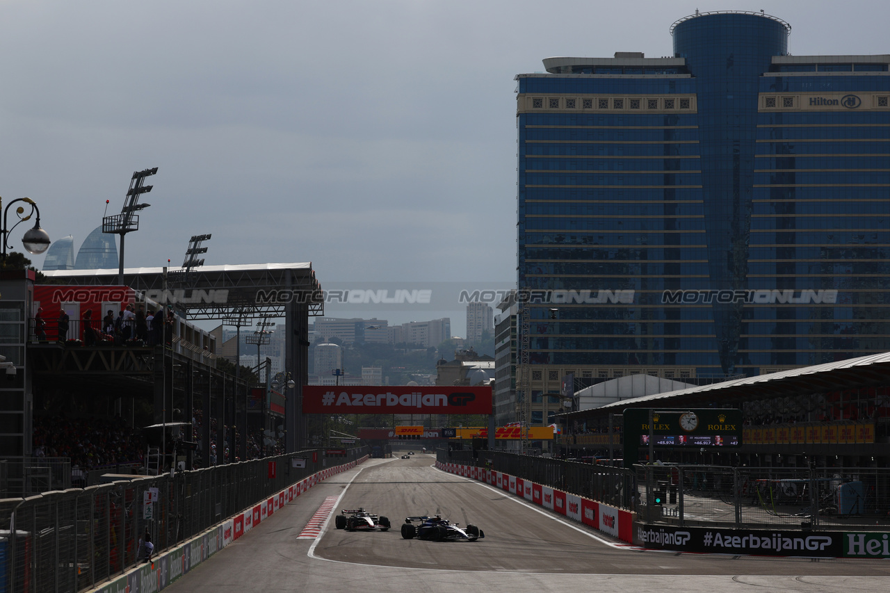 GP AZERBAIJAN, Alexander Albon (THA) Williams Racing FW45.

30.04.2023. Formula 1 World Championship, Rd 4, Azerbaijan Grand Prix, Baku Street Circuit, Azerbaijan, Gara Day.

 - www.xpbimages.com, EMail: requests@xpbimages.com ¬© Copyright: Coates / XPB Images