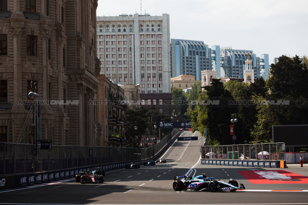 GP AZERBAIJAN, Pierre Gasly (FRA) Alpine F1 Team A523.

30.04.2023. Formula 1 World Championship, Rd 4, Azerbaijan Grand Prix, Baku Street Circuit, Azerbaijan, Gara Day.

- www.xpbimages.com, EMail: requests@xpbimages.com ¬© Copyright: Bearne / XPB Images