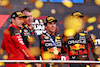 GP AZERBAIJAN, The podium (L to R): Charles Leclerc (MON) Ferrari, third; Sergio Perez (MEX) Red Bull Racing, vincitore; Max Verstappen (NLD) Red Bull Racing, second.
30.04.2023. Formula 1 World Championship, Rd 4, Azerbaijan Grand Prix, Baku Street Circuit, Azerbaijan, Gara Day.
- www.xpbimages.com, EMail: requests@xpbimages.com ¬© Copyright: Bearne / XPB Images