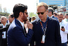 GP AZERBAIJAN, (L to R): Mohammed Bin Sulayem (UAE) FIA President with Jean-Frederic Dufour, Rolex CEO on the grid.
30.04.2023. Formula 1 World Championship, Rd 4, Azerbaijan Grand Prix, Baku Street Circuit, Azerbaijan, Gara Day.
- www.xpbimages.com, EMail: requests@xpbimages.com ¬© Copyright: Batchelor / XPB Images