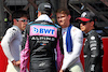 GP AZERBAIJAN, (L to R): Lance Stroll (CDN) Aston Martin F1 Team; Esteban Ocon (FRA) Alpine F1 Team; Logan Sargeant (USA) Williams Racing; e Zhou Guanyu (CHN) Alfa Romeo F1 Team, on the grid.
30.04.2023. Formula 1 World Championship, Rd 4, Azerbaijan Grand Prix, Baku Street Circuit, Azerbaijan, Gara Day.
- www.xpbimages.com, EMail: requests@xpbimages.com ¬© Copyright: Batchelor / XPB Images