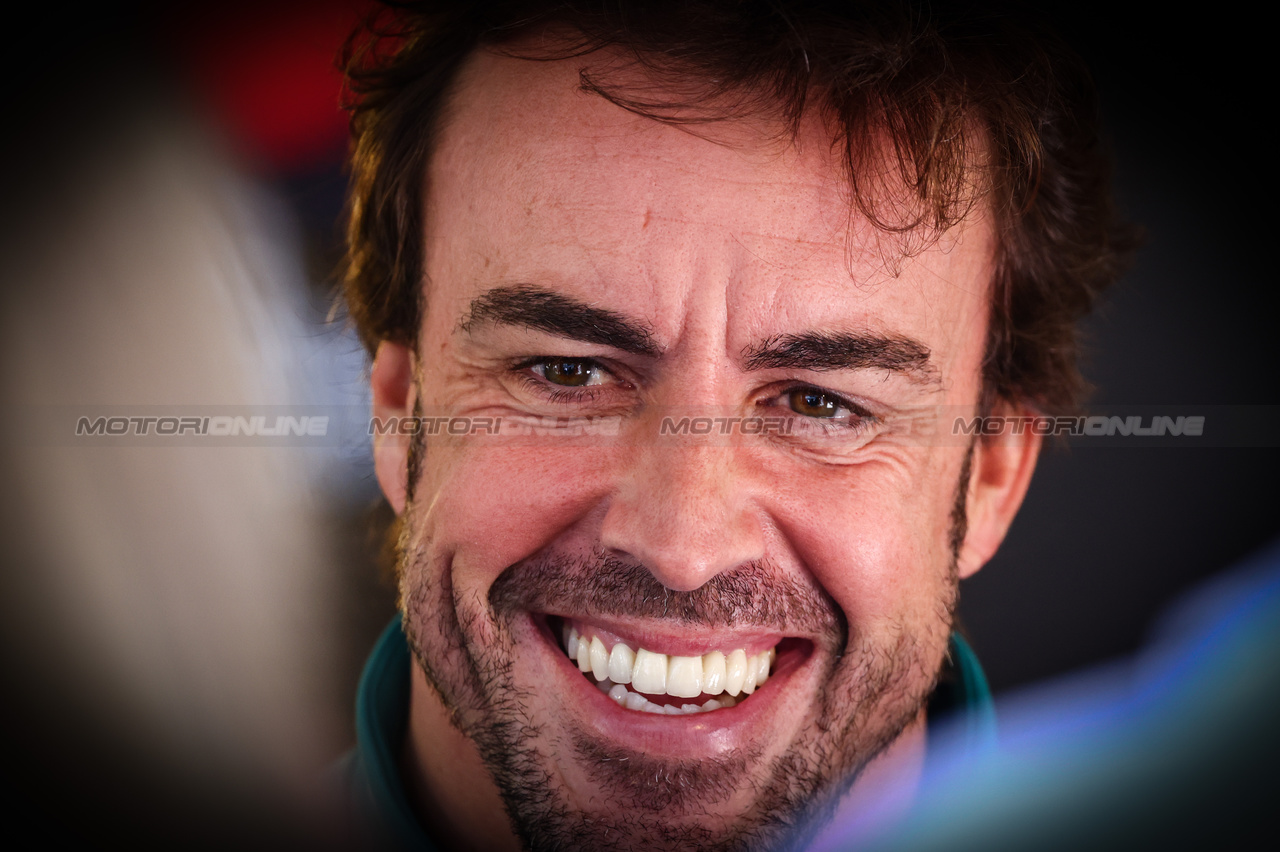 GP AZERBAIJAN, Fernando Alonso (ESP), Aston Martin Racing 
27.04.2023. Formula 1 World Championship, Rd 4, Azerbaijan Grand Prix, Baku Street Circuit, Azerbaijan, Preparation Day.
- www.xpbimages.com, EMail: requests@xpbimages.com ¬© Copyright: Charniaux / XPB Images