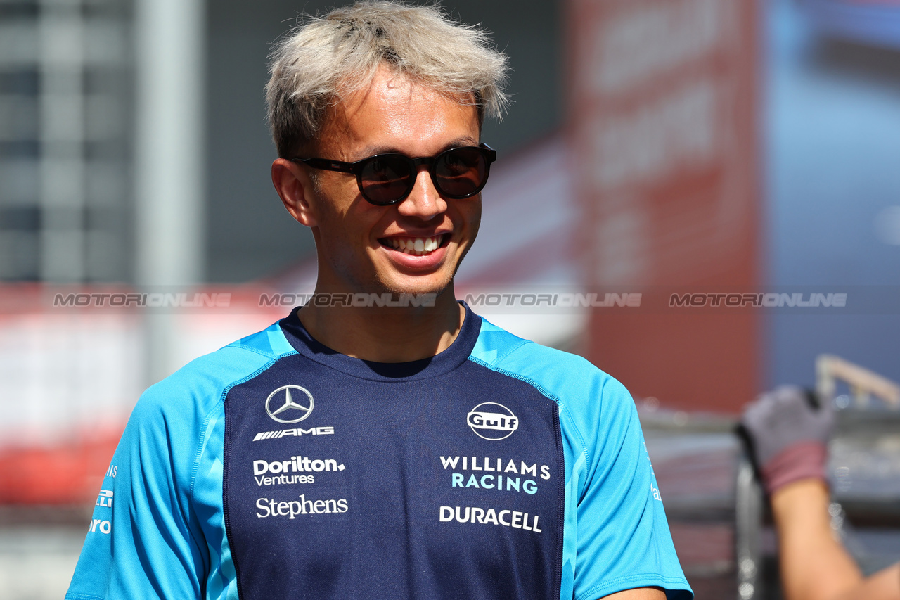 GP AZERBAIJAN, Alexander Albon (THA) Williams Racing.

27.04.2023. Formula 1 World Championship, Rd 4, Azerbaijan Grand Prix, Baku Street Circuit, Azerbaijan, Preparation Day.

- www.xpbimages.com, EMail: requests@xpbimages.com ¬© Copyright: Batchelor / XPB Images