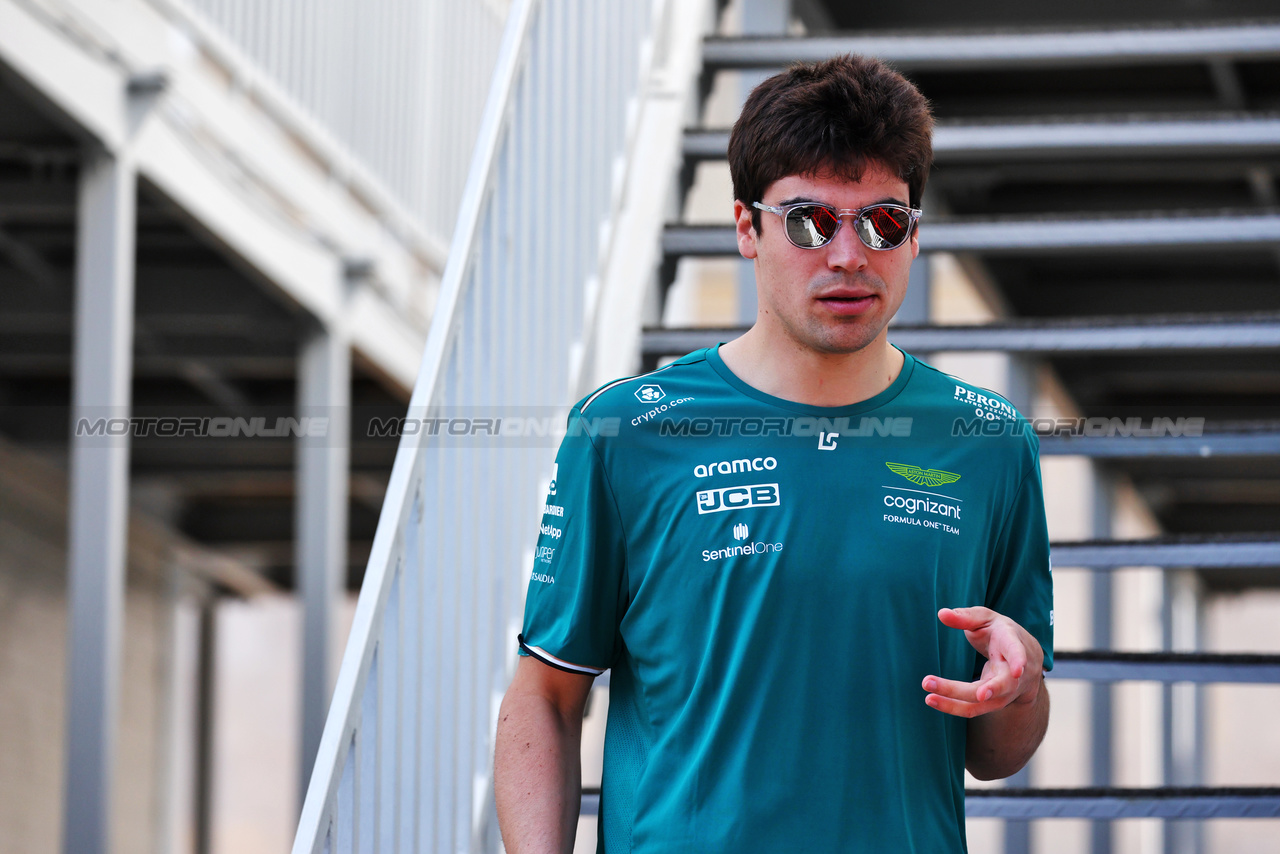 GP AZERBAIJAN, Lance Stroll (CDN) Aston Martin F1 Team.

27.04.2023. Formula 1 World Championship, Rd 4, Azerbaijan Grand Prix, Baku Street Circuit, Azerbaijan, Preparation Day.

- www.xpbimages.com, EMail: requests@xpbimages.com ¬© Copyright: Batchelor / XPB Images