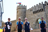 GP AZERBAIJAN, Alexander Albon (THA) Williams Racing walks the circuit with James Urwin (GBR) Williams Racing Gara Engineer e the team.
27.04.2023. Formula 1 World Championship, Rd 4, Azerbaijan Grand Prix, Baku Street Circuit, Azerbaijan, Preparation Day.
- www.xpbimages.com, EMail: requests@xpbimages.com ¬© Copyright: Bearne / XPB Images