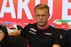 GP AZERBAIJAN, Kevin Magnussen (DEN) Haas F1 Team in the FIA Press Conference.
27.04.2023. Formula 1 World Championship, Rd 4, Azerbaijan Grand Prix, Baku Street Circuit, Azerbaijan, Preparation Day.
- www.xpbimages.com, EMail: requests@xpbimages.com ¬© Copyright: XPB Images