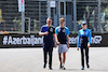 GP AZERBAIJAN, Logan Sargeant (USA) Williams Racing walks the circuit with the team.
27.04.2023. Formula 1 World Championship, Rd 4, Azerbaijan Grand Prix, Baku Street Circuit, Azerbaijan, Preparation Day.
- www.xpbimages.com, EMail: requests@xpbimages.com ¬© Copyright: Bearne / XPB Images