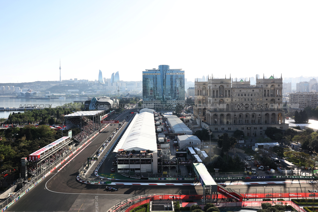 GP AZERBAIJAN, Esteban Ocon (FRA) Alpine F1 Team A523.

29.04.2023. Formula 1 World Championship, Rd 4, Azerbaijan Grand Prix, Baku Street Circuit, Azerbaijan, Sprint Day.

- www.xpbimages.com, EMail: requests@xpbimages.com ¬© Copyright: Bearne / XPB Images