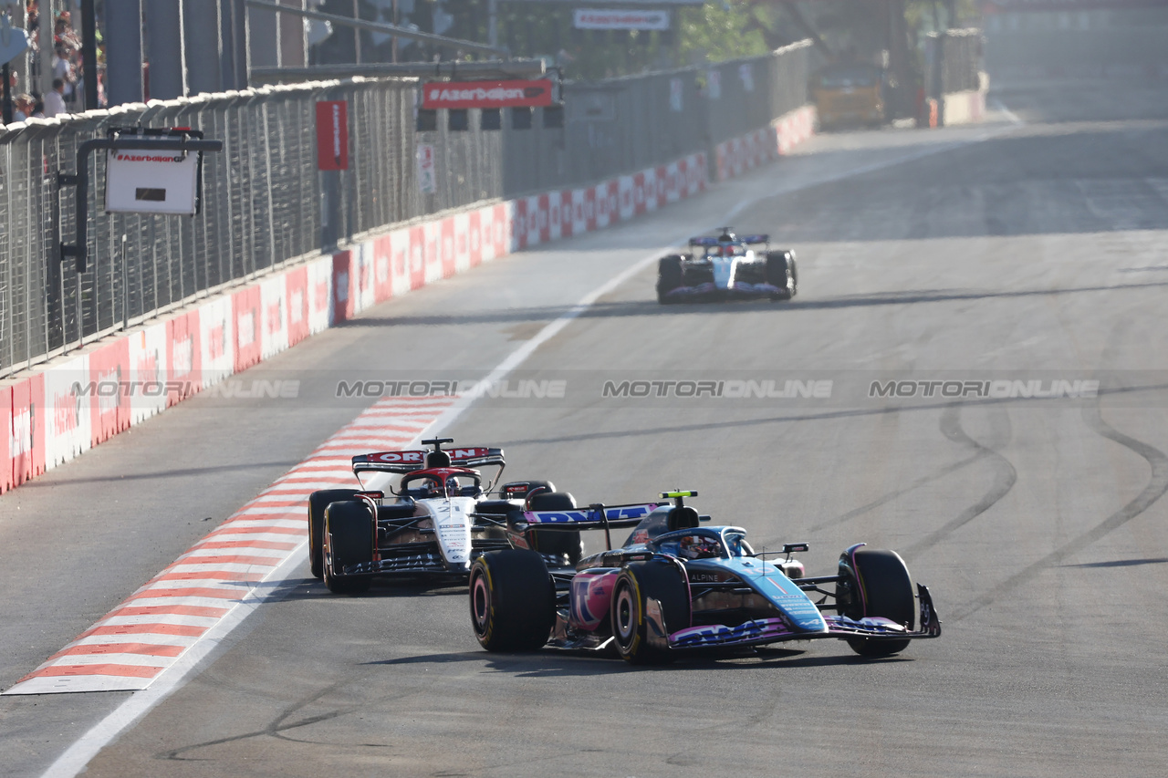 GP AZERBAIJAN, Pierre Gasly (FRA) Alpine F1 Team A523.

29.04.2023. Formula 1 World Championship, Rd 4, Azerbaijan Grand Prix, Baku Street Circuit, Azerbaijan, Sprint Day.

- www.xpbimages.com, EMail: requests@xpbimages.com ¬© Copyright: Batchelor / XPB Images