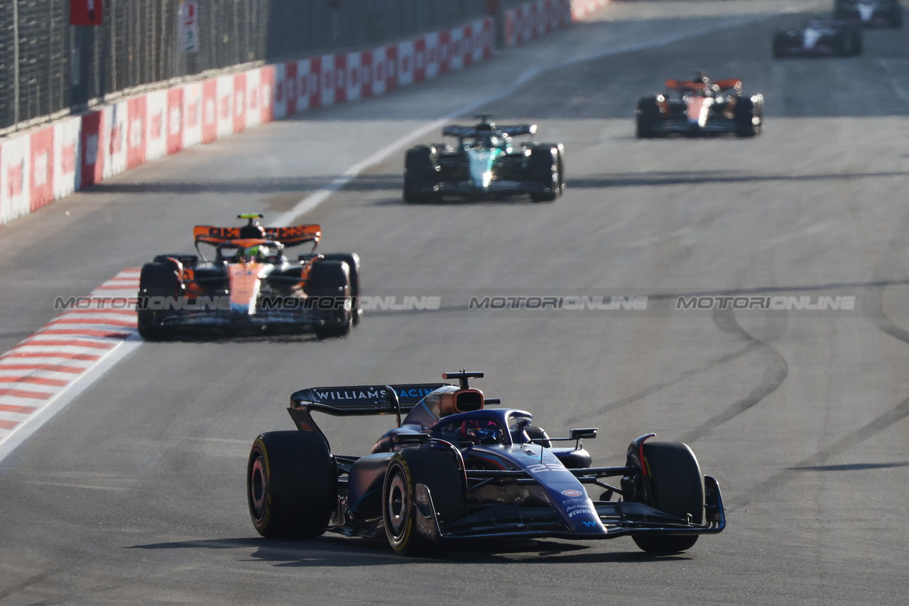 GP AZERBAIJAN, Alexander Albon (THA) Williams Racing FW45.

29.04.2023. Formula 1 World Championship, Rd 4, Azerbaijan Grand Prix, Baku Street Circuit, Azerbaijan, Sprint Day.

- www.xpbimages.com, EMail: requests@xpbimages.com ¬© Copyright: Batchelor / XPB Images