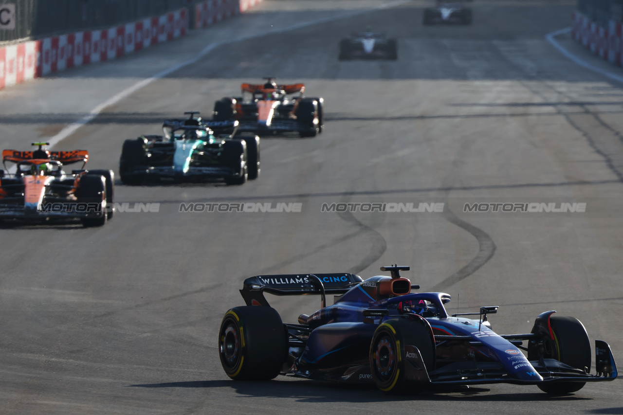 GP AZERBAIJAN, Alexander Albon (THA) Williams Racing FW45.

29.04.2023. Formula 1 World Championship, Rd 4, Azerbaijan Grand Prix, Baku Street Circuit, Azerbaijan, Sprint Day.

- www.xpbimages.com, EMail: requests@xpbimages.com ¬© Copyright: Batchelor / XPB Images