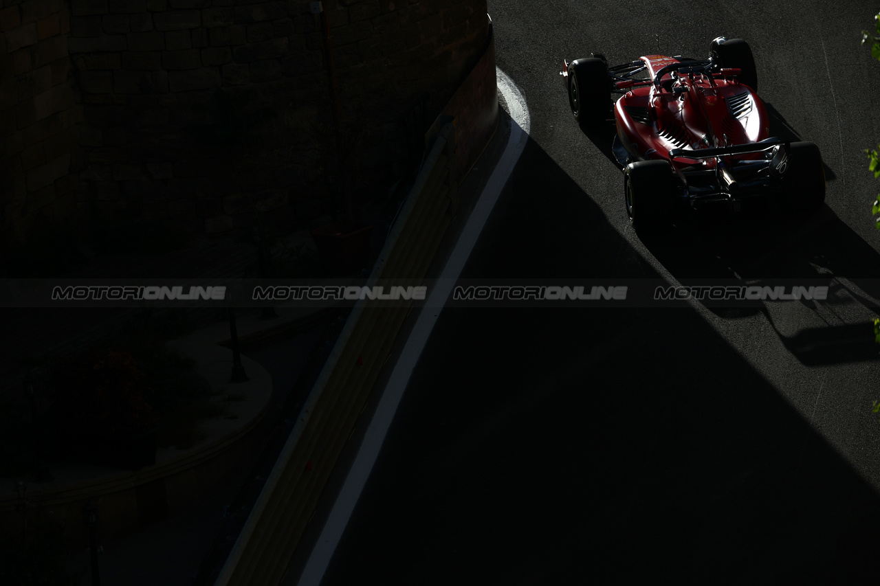 GP AZERBAIJAN, Charles Leclerc (MON) Ferrari SF-23.

29.04.2023. Formula 1 World Championship, Rd 4, Azerbaijan Grand Prix, Baku Street Circuit, Azerbaijan, Sprint Day.

 - www.xpbimages.com, EMail: requests@xpbimages.com ¬© Copyright: Coates / XPB Images