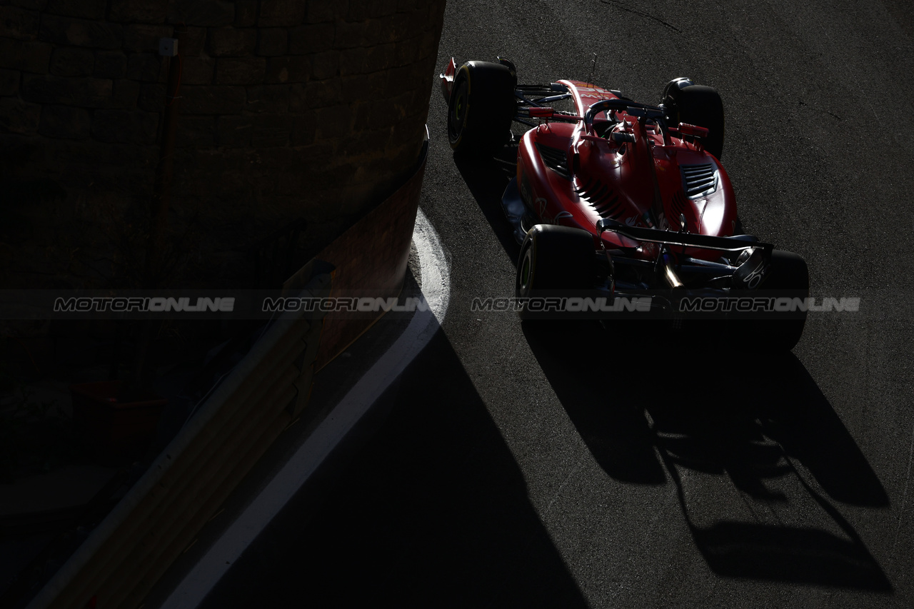 GP AZERBAIJAN, Charles Leclerc (MON) Ferrari SF-23.

29.04.2023. Formula 1 World Championship, Rd 4, Azerbaijan Grand Prix, Baku Street Circuit, Azerbaijan, Sprint Day.

 - www.xpbimages.com, EMail: requests@xpbimages.com ¬© Copyright: Coates / XPB Images