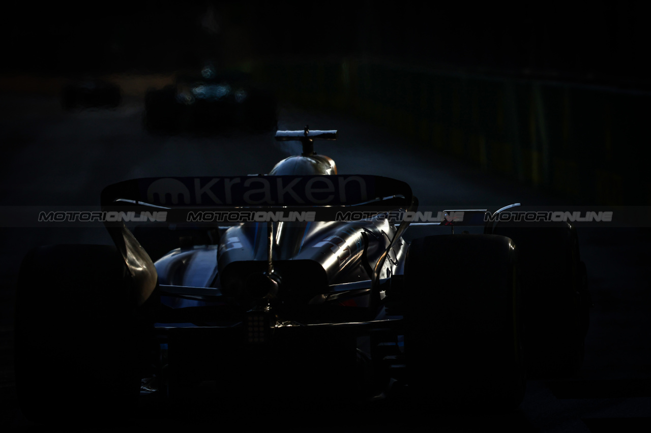GP AZERBAIJAN, Alex Albon (THA), Williams F1 Team 
29.04.2023. Formula 1 World Championship, Rd 4, Azerbaijan Grand Prix, Baku Street Circuit, Azerbaijan, Sprint Day.
- www.xpbimages.com, EMail: requests@xpbimages.com ¬© Copyright: Charniaux / XPB Images