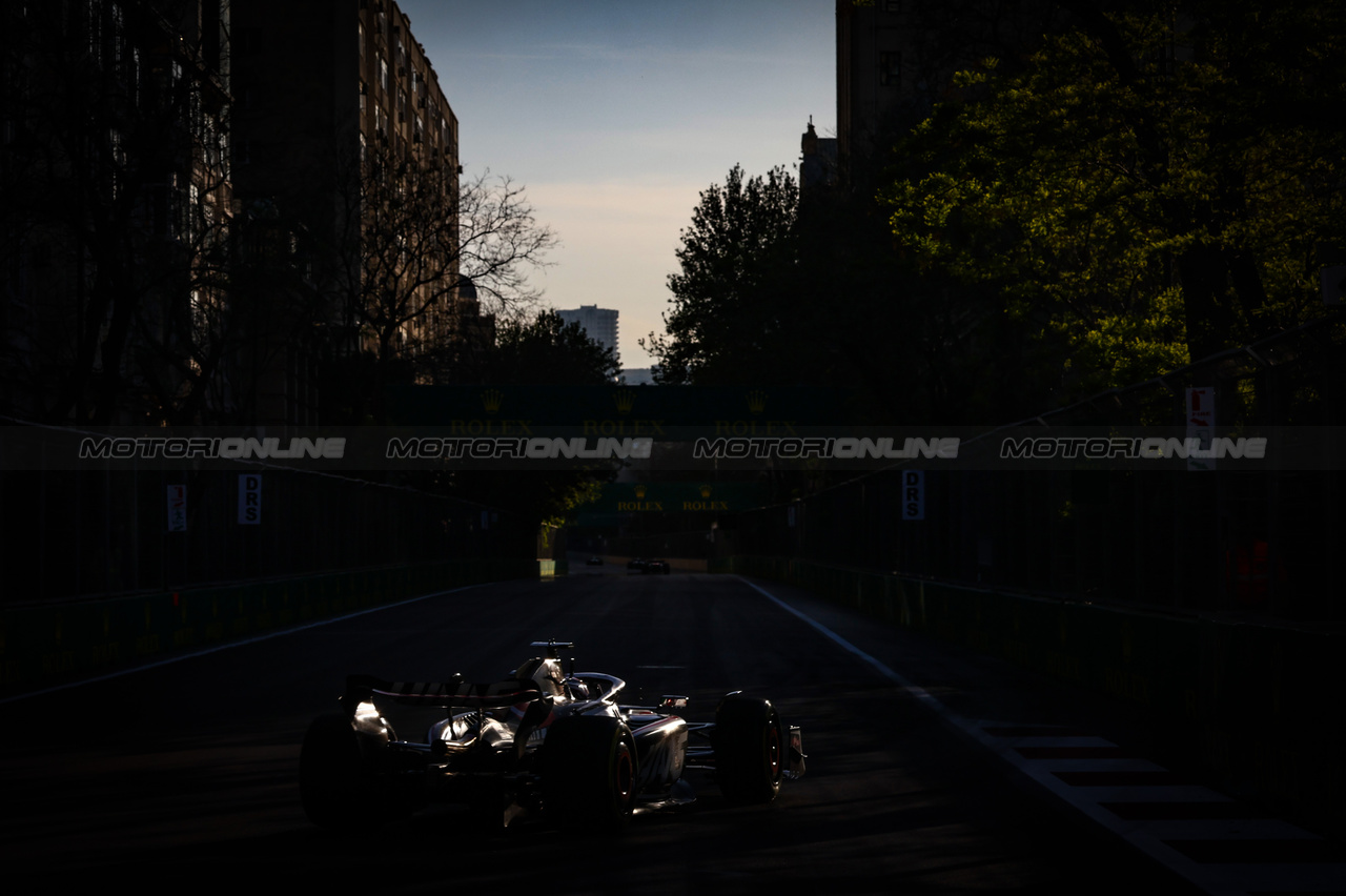 GP AZERBAIJAN, Nico Hulkenberg (GER), Haas F1 Team 
29.04.2023. Formula 1 World Championship, Rd 4, Azerbaijan Grand Prix, Baku Street Circuit, Azerbaijan, Sprint Day.
- www.xpbimages.com, EMail: requests@xpbimages.com ¬© Copyright: Charniaux / XPB Images