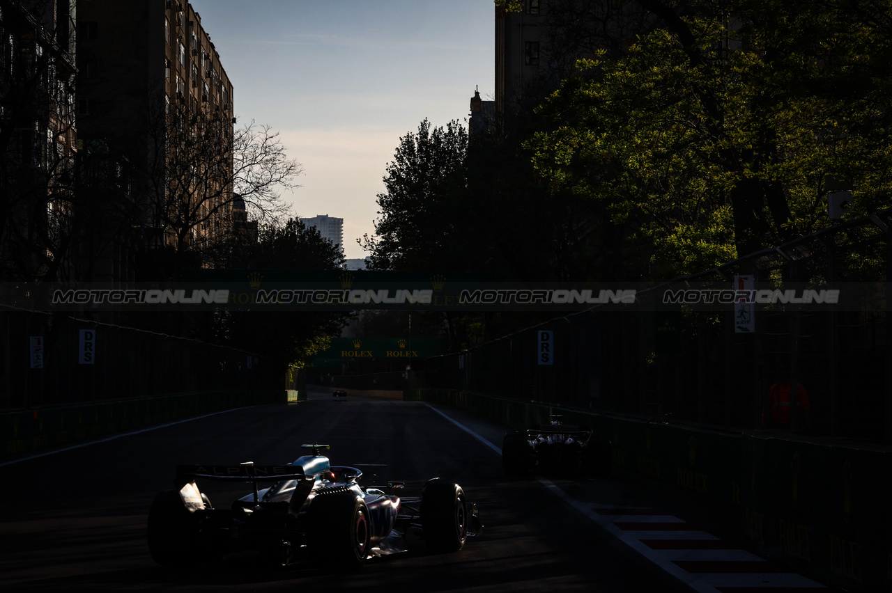 GP AZERBAIJAN, Esteban Ocon (FRA), Alpine F1 Team 
29.04.2023. Formula 1 World Championship, Rd 4, Azerbaijan Grand Prix, Baku Street Circuit, Azerbaijan, Sprint Day.
- www.xpbimages.com, EMail: requests@xpbimages.com ¬© Copyright: Charniaux / XPB Images