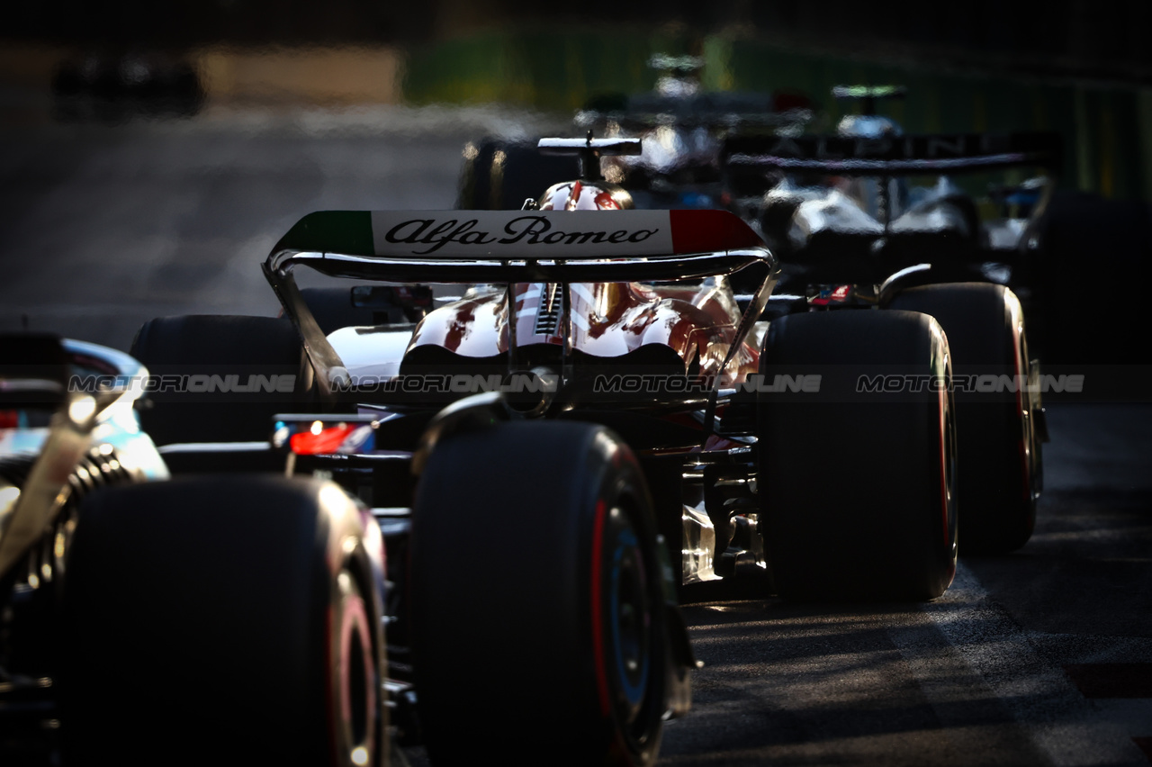 GP AZERBAIJAN, Valtteri Bottas (FIN), Alfa Romeo Racing 
29.04.2023. Formula 1 World Championship, Rd 4, Azerbaijan Grand Prix, Baku Street Circuit, Azerbaijan, Sprint Day.
- www.xpbimages.com, EMail: requests@xpbimages.com ¬© Copyright: Charniaux / XPB Images