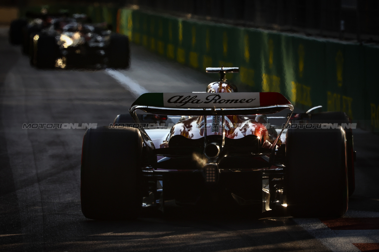 GP AZERBAIJAN, Valtteri Bottas (FIN), Alfa Romeo Racing 
29.04.2023. Formula 1 World Championship, Rd 4, Azerbaijan Grand Prix, Baku Street Circuit, Azerbaijan, Sprint Day.
- www.xpbimages.com, EMail: requests@xpbimages.com ¬© Copyright: Charniaux / XPB Images