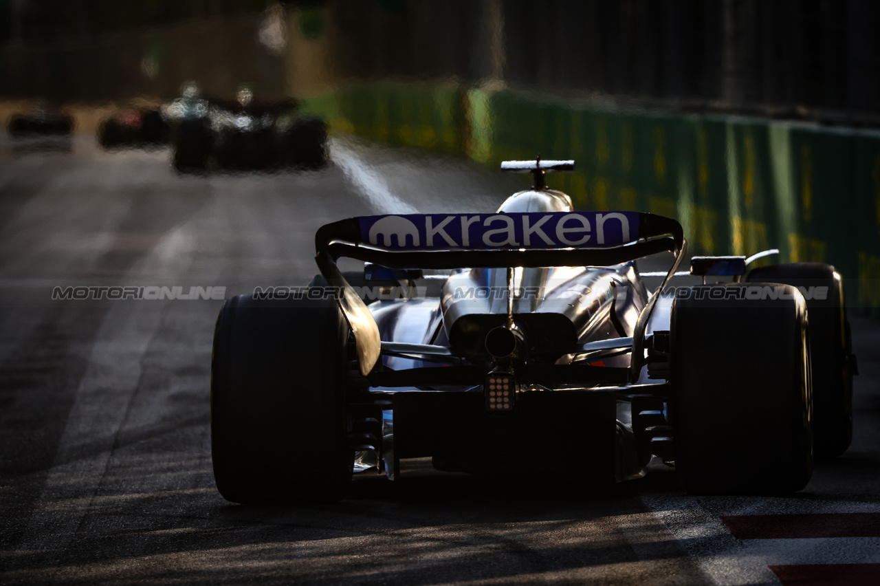 GP AZERBAIJAN, Alex Albon (THA), Williams F1 Team 
29.04.2023. Formula 1 World Championship, Rd 4, Azerbaijan Grand Prix, Baku Street Circuit, Azerbaijan, Sprint Day.
- www.xpbimages.com, EMail: requests@xpbimages.com ¬© Copyright: Charniaux / XPB Images