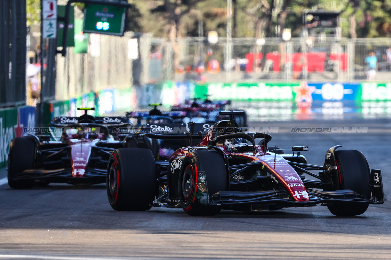 GP AZERBAIJAN, Valtteri Bottas (FIN), Alfa Romeo Racing 
29.04.2023. Formula 1 World Championship, Rd 4, Azerbaijan Grand Prix, Baku Street Circuit, Azerbaijan, Sprint Day.
- www.xpbimages.com, EMail: requests@xpbimages.com ¬© Copyright: Charniaux / XPB Images