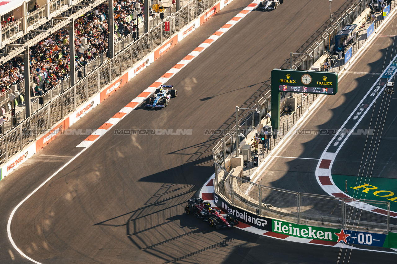 GP AZERBAIJAN, Zhou Guanyu (CHN) Alfa Romeo F1 Team C43.

29.04.2023. Formula 1 World Championship, Rd 4, Azerbaijan Grand Prix, Baku Street Circuit, Azerbaijan, Sprint Day.

- www.xpbimages.com, EMail: requests@xpbimages.com ¬© Copyright: Bearne / XPB Images
