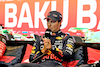 GP AZERBAIJAN, Sergio Perez (MEX) Red Bull Racing, in the post Sprint race FIA Press Conference.
29.04.2023. Formula 1 World Championship, Rd 4, Azerbaijan Grand Prix, Baku Street Circuit, Azerbaijan, Sprint Day.
- www.xpbimages.com, EMail: requests@xpbimages.com ¬© Copyright: XPB Images