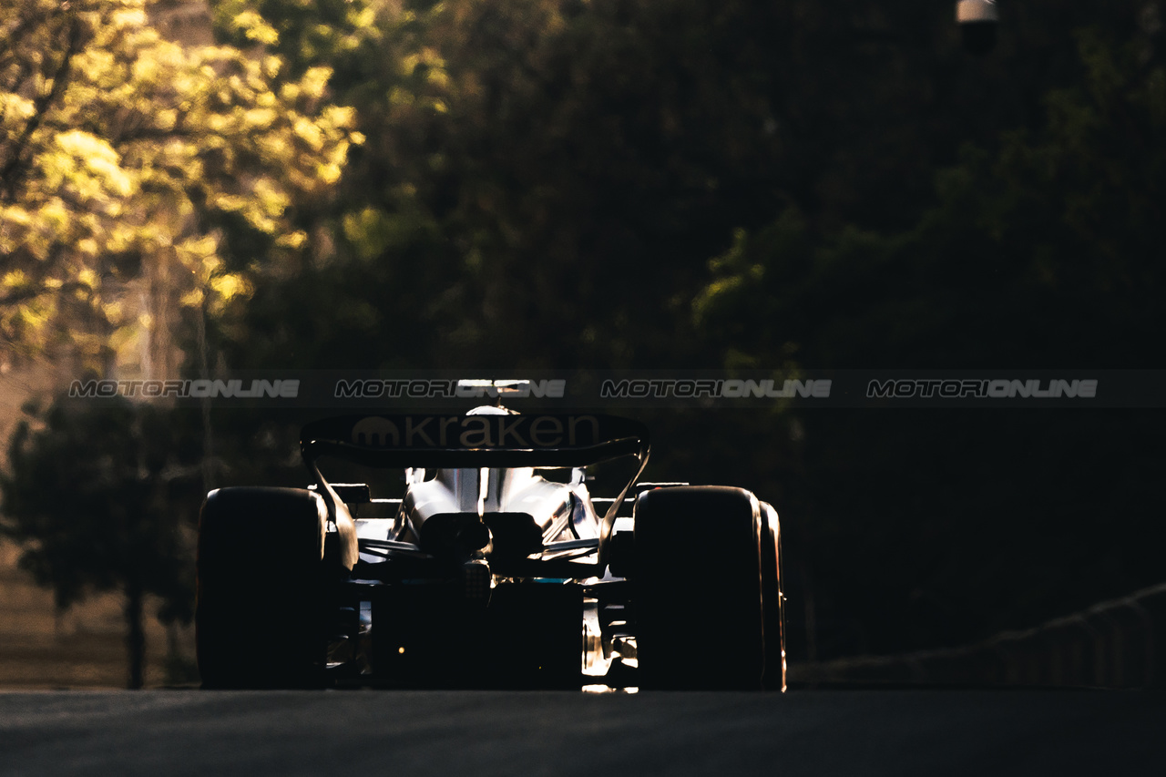 GP AZERBAIJAN, Logan Sargeant (USA) Williams Racing FW45.

28.04.2023. Formula 1 World Championship, Rd 4, Azerbaijan Grand Prix, Baku Street Circuit, Azerbaijan, Qualifiche Day.

- www.xpbimages.com, EMail: requests@xpbimages.com ¬© Copyright: Bearne / XPB Images