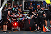 GP AZERBAIJAN, Lewis Hamilton (GBR) Mercedes AMG F1 W14 in the pits.
28.04.2023. Formula 1 World Championship, Rd 4, Azerbaijan Grand Prix, Baku Street Circuit, Azerbaijan, Qualifiche Day.
 - www.xpbimages.com, EMail: requests@xpbimages.com ¬© Copyright: Coates / XPB Images