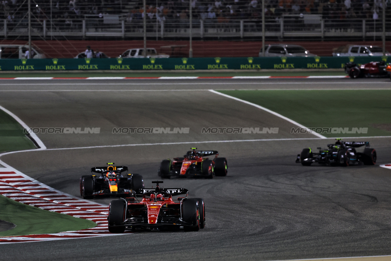 GP BAHRAIN, Charles Leclerc (MON) Ferrari SF-23.

05.03.2023. Formula 1 World Championship, Rd 1, Bahrain Grand Prix, Sakhir, Bahrain, Gara Day.

- www.xpbimages.com, EMail: requests@xpbimages.com © Copyright: Bearne / XPB Images