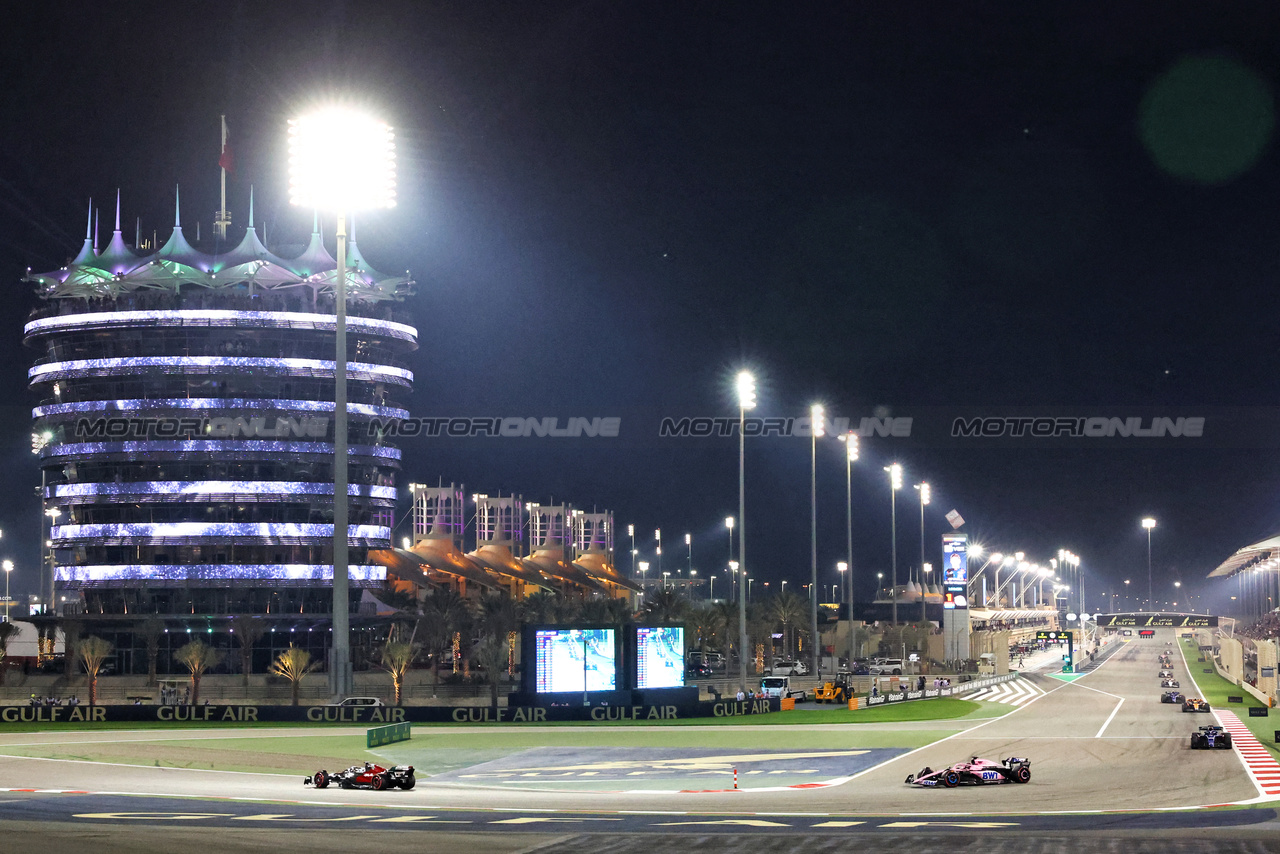 GP BAHRAIN, Valtteri Bottas (FIN) Alfa Romeo F1 Team C43.

05.03.2023. Formula 1 World Championship, Rd 1, Bahrain Grand Prix, Sakhir, Bahrain, Gara Day.

- www.xpbimages.com, EMail: requests@xpbimages.com © Copyright: Charniaux / XPB Images