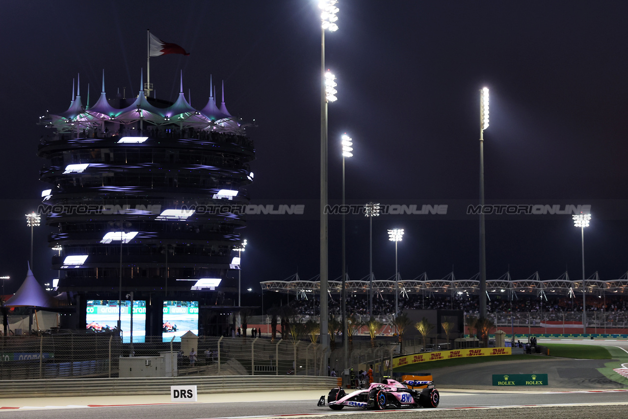GP BAHRAIN, Pierre Gasly (FRA) Alpine F1 Team A523.

05.03.2023. Formula 1 World Championship, Rd 1, Bahrain Grand Prix, Sakhir, Bahrain, Gara Day.

- www.xpbimages.com, EMail: requests@xpbimages.com © Copyright: Bearne / XPB Images