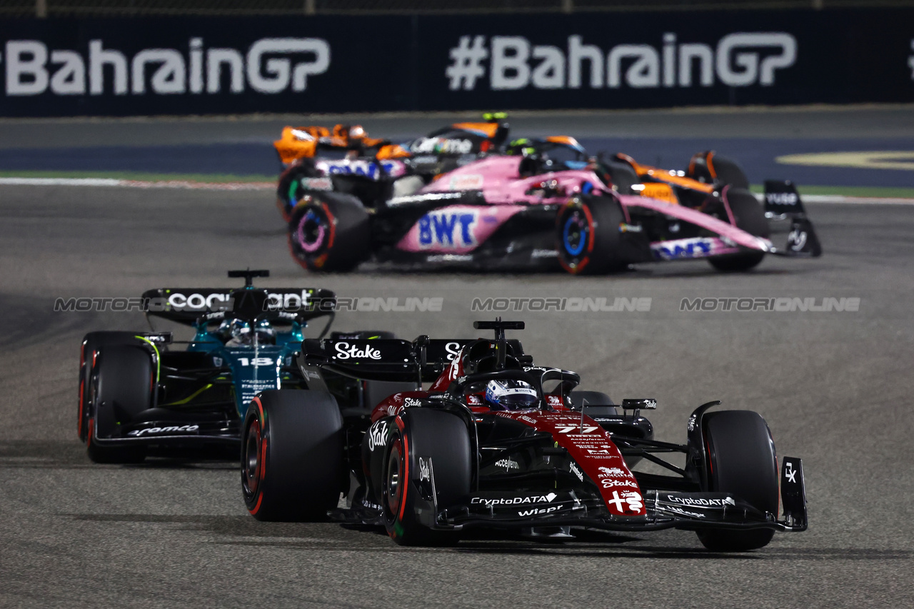GP BAHRAIN, Valtteri Bottas (FIN) Alfa Romeo F1 Team C43.

05.03.2023. Formula 1 World Championship, Rd 1, Bahrain Grand Prix, Sakhir, Bahrain, Gara Day.

- www.xpbimages.com, EMail: requests@xpbimages.com © Copyright: Batchelor / XPB Images