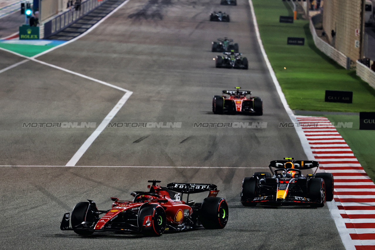 GP BAHRAIN, Charles Leclerc (MON) Ferrari SF-23.

05.03.2023. Formula 1 World Championship, Rd 1, Bahrain Grand Prix, Sakhir, Bahrain, Gara Day.

- www.xpbimages.com, EMail: requests@xpbimages.com © Copyright: Charniaux / XPB Images