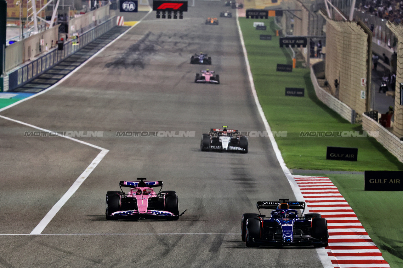 GP BAHRAIN, Alexander Albon (THA) Williams Racing FW45.

05.03.2023. Formula 1 World Championship, Rd 1, Bahrain Grand Prix, Sakhir, Bahrain, Gara Day.

- www.xpbimages.com, EMail: requests@xpbimages.com © Copyright: Charniaux / XPB Images