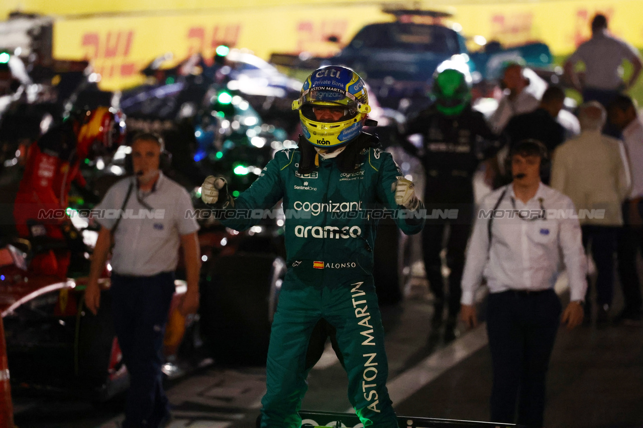 GP BAHRAIN, 3rd place Fernando Alonso (ESP) Aston Martin F1 Team.
05.03.2023. Formula 1 World Championship, Rd 1, Bahrain Grand Prix, Sakhir, Bahrain, Gara Day.
- www.xpbimages.com, EMail: requests@xpbimages.com © Copyright: Batchelor / XPB Images