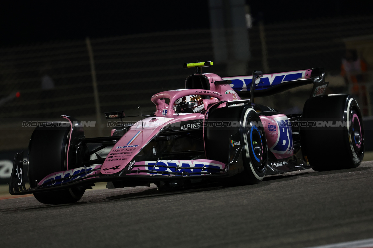 GP BAHRAIN, Pierre Gasly (FRA) Alpine F1 Team A523.

05.03.2023. Formula 1 World Championship, Rd 1, Bahrain Grand Prix, Sakhir, Bahrain, Gara Day.

- www.xpbimages.com, EMail: requests@xpbimages.com © Copyright: Moy / XPB Images