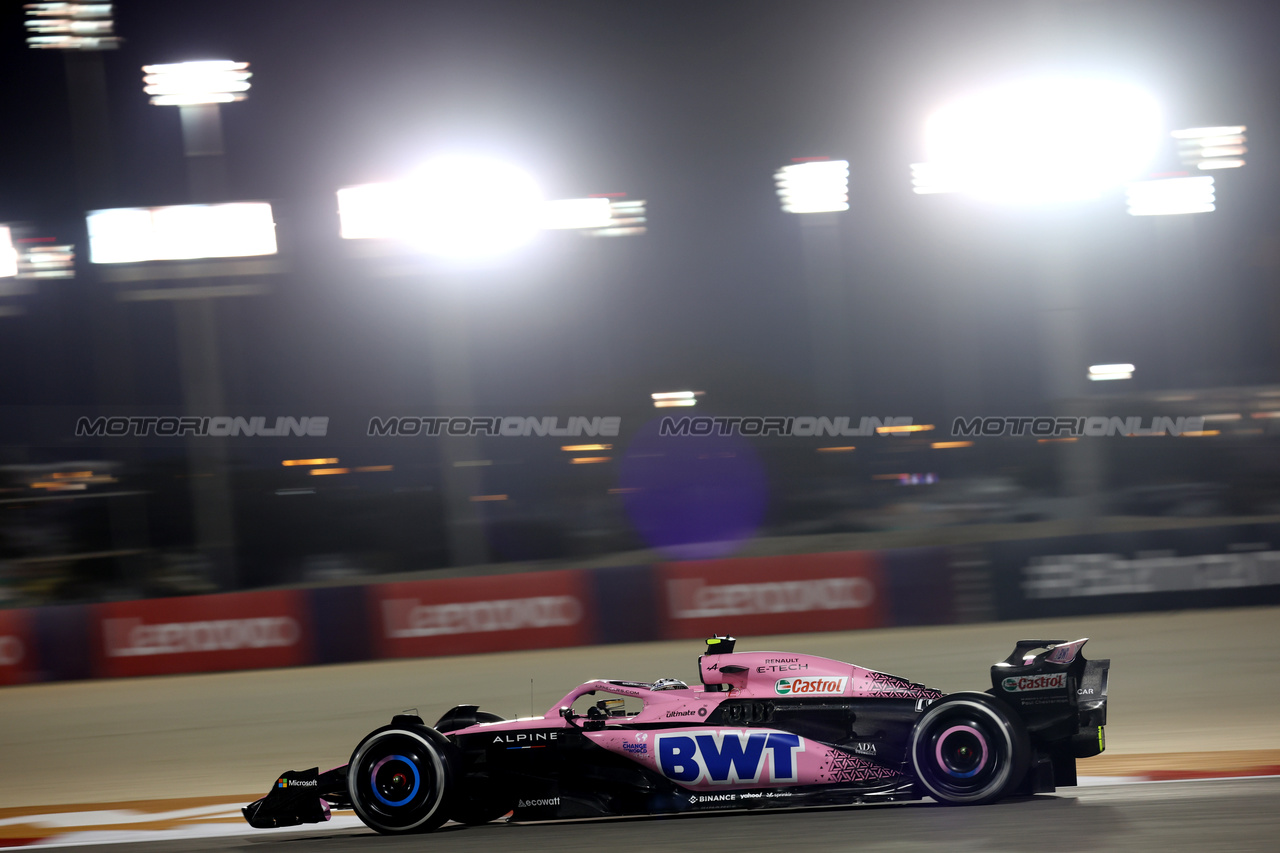 GP BAHRAIN, Pierre Gasly (FRA) Alpine F1 Team A523.

05.03.2023. Formula 1 World Championship, Rd 1, Bahrain Grand Prix, Sakhir, Bahrain, Gara Day.

- www.xpbimages.com, EMail: requests@xpbimages.com © Copyright: Bearne / XPB Images