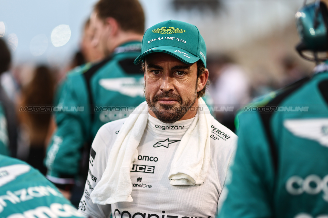 GP BAHRAIN, Fernando Alonso (ESP), Aston Martin Racing 
05.03.2023. Formula 1 World Championship, Rd 1, Bahrain Grand Prix, Sakhir, Bahrain, Gara Day.
- www.xpbimages.com, EMail: requests@xpbimages.com ¬© Copyright: Charniaux / XPB Images