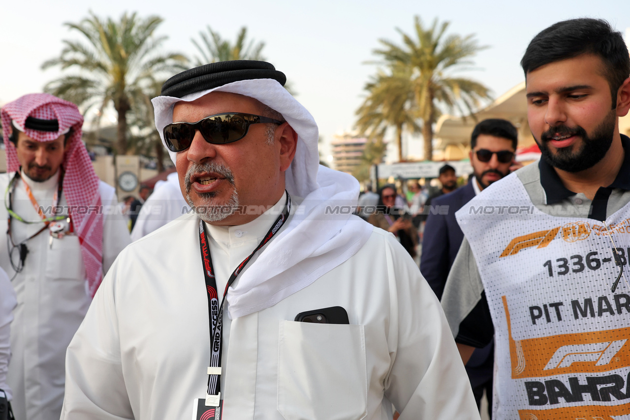 GP BAHRAIN, Crown Prince Shaikh Salman bin Isa Hamad Al Khalifa (BRN).

05.03.2023. Formula 1 World Championship, Rd 1, Bahrain Grand Prix, Sakhir, Bahrain, Gara Day.

- www.xpbimages.com, EMail: requests@xpbimages.com © Copyright: Bearne / XPB Images