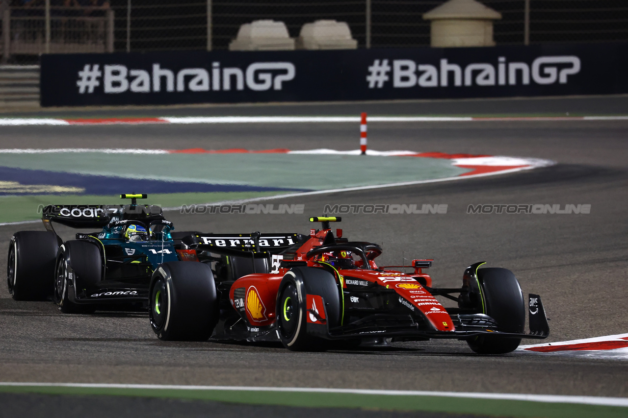 GP BAHRAIN, Carlos Sainz Jr (ESP) Ferrari SF-23.

05.03.2023. Formula 1 World Championship, Rd 1, Bahrain Grand Prix, Sakhir, Bahrain, Gara Day.

 - www.xpbimages.com, EMail: requests@xpbimages.com © Copyright: Coates / XPB Images