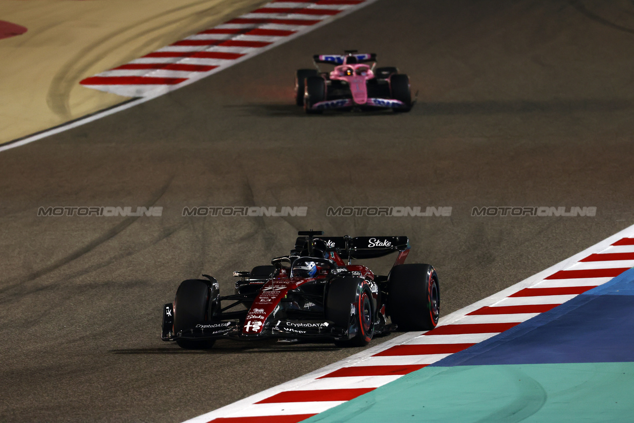 GP BAHRAIN, Valtteri Bottas (FIN) Alfa Romeo F1 Team C43.

05.03.2023. Formula 1 World Championship, Rd 1, Bahrain Grand Prix, Sakhir, Bahrain, Gara Day.

 - www.xpbimages.com, EMail: requests@xpbimages.com © Copyright: Coates / XPB Images
