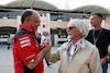GP BAHRAIN, (L to R): Frederic Vasseur (FRA) Ferrari Team Principal with Bernie Ecclestone (GBR) on the grid.
05.03.2023. Formula 1 World Championship, Rd 1, Bahrain Grand Prix, Sakhir, Bahrain, Gara Day.
- www.xpbimages.com, EMail: requests@xpbimages.com © Copyright: Moy / XPB Images