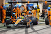 GP BAHRAIN, Lando Norris (GBR) McLaren MCL60 makes a pit stop.
05.03.2023. Formula 1 World Championship, Rd 1, Bahrain Grand Prix, Sakhir, Bahrain, Gara Day.
- www.xpbimages.com, EMail: requests@xpbimages.com © Copyright: Batchelor / XPB Images