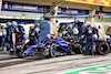 GP BAHRAIN, Alexander Albon (THA) Williams Racing FW45 makes a pit stop.
05.03.2023. Formula 1 World Championship, Rd 1, Bahrain Grand Prix, Sakhir, Bahrain, Gara Day.
- www.xpbimages.com, EMail: requests@xpbimages.com © Copyright: Batchelor / XPB Images