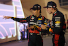 GP BAHRAIN, (L to R): Second placed Sergio Perez (MEX) Red Bull Racing with team mate e vincitore Max Verstappen (NLD) Red Bull Racing in parc ferme.
05.03.2023. Formula 1 World Championship, Rd 1, Bahrain Grand Prix, Sakhir, Bahrain, Gara Day.
- www.xpbimages.com, EMail: requests@xpbimages.com © Copyright: Bearne / XPB Images