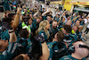 GP BAHRAIN, Aston Martin F1 Team celebrate third position for Fernando Alonso (ESP) Aston Martin F1 Team.
05.03.2023. Formula 1 World Championship, Rd 1, Bahrain Grand Prix, Sakhir, Bahrain, Gara Day.
 - www.xpbimages.com, EMail: requests@xpbimages.com © Copyright: Coates / XPB Images