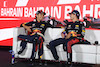 GP BAHRAIN, (L to R): Sergio Perez (MEX) Red Bull Racing e team mate Max Verstappen (NLD) Red Bull Racing in the post race FIA Press Conference.
05.03.2023. Formula 1 World Championship, Rd 1, Bahrain Grand Prix, Sakhir, Bahrain, Gara Day.
- www.xpbimages.com, EMail: requests@xpbimages.com © Copyright: XPB Images
