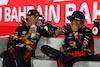 GP BAHRAIN, (L to R): Sergio Perez (MEX) Red Bull Racing e team mate Max Verstappen (NLD) Red Bull Racing in the post race FIA Press Conference.
05.03.2023. Formula 1 World Championship, Rd 1, Bahrain Grand Prix, Sakhir, Bahrain, Gara Day.
- www.xpbimages.com, EMail: requests@xpbimages.com © Copyright: XPB Images